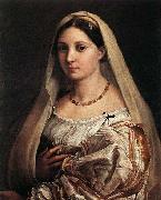 RAFFAELLO Sanzio Woman with a Veil oil painting artist